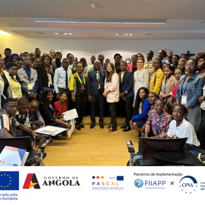 Apresentação dos vencedores da subvenção em Luanda
