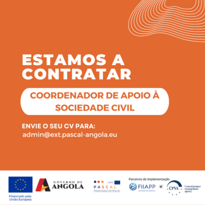 Coordenador de apoio à sociedade civil