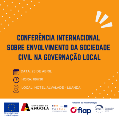 Banner Conferência Sociedade Civil (Post para Instagram)